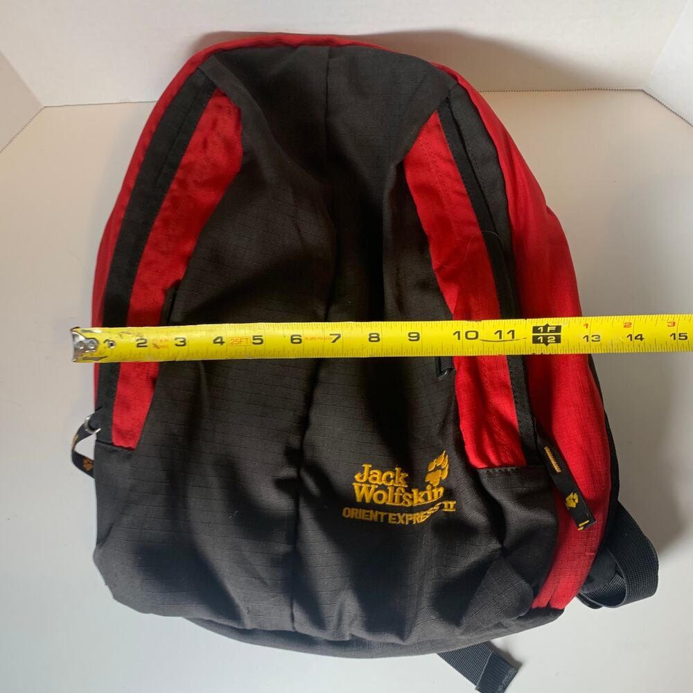 Jack Wolfskin Orient Express Ii Backpack Black Red - image 7